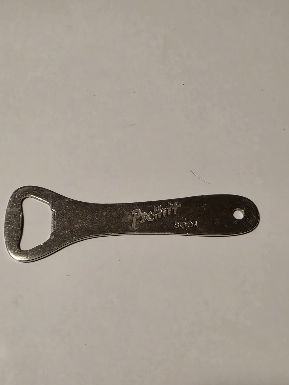 vintage French bottle opener Pschitt soda